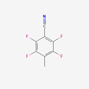 molecular formula C8H3F4N B3057072 4-甲基-2,3,5,6-四氟苯腈 CAS No. 76437-39-3