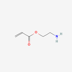 molecular formula C5H9NO2 B3057091 2-Aminoethyl acrylate CAS No. 7659-38-3