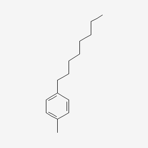 molecular formula C15H24 B3057124 1-Methyl-4-octylbenzene CAS No. 7686-25-1