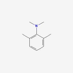 molecular formula C10H15N B3057127 N,N,2,6-Tetramethylaniline CAS No. 769-06-2