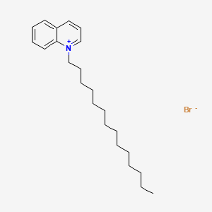 molecular formula C23H36BrN B3057152 1-Tetradecylquinolinium bromide CAS No. 77101-52-1