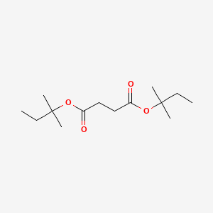 molecular formula C14H26O4 B3057154 Di-tert-pentyl succinate CAS No. 77106-39-9