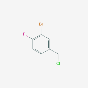 2-Bromo-4-(chloromethyl)-1-fluorobenzene