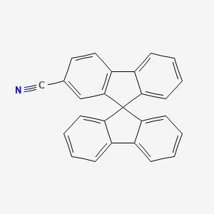 9,9'-Spirobi[fluorene]-2-carbonitrile