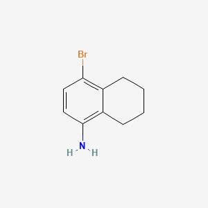 4-Bromo-5,6,7,8-tetrahydronaphthalen-1-amine