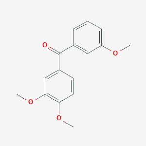 Methanone, (3,4-dimethoxyphenyl)(3-methoxyphenyl)-