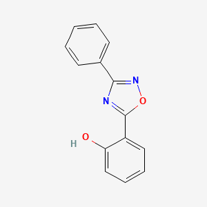 5-(2-Hydroxyphenyl)-3-phenyl-1,2,4-oxadiazole