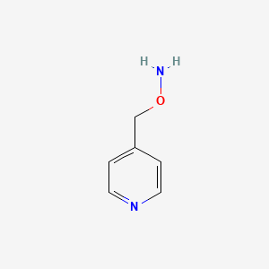 molecular formula C6H8N2O B3057330 O-Pyridin-4-ylmethyl-hydroxylamine CAS No. 79349-78-3