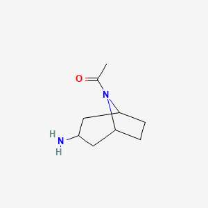 8-Acetyl-(3-endo)-8-azabicyclo[3.2.1]octan-3-amine
