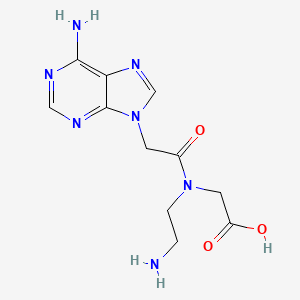 Glycine, N-(2-aminoethyl)-N-[(6-amino-9H-purin-9-yl)acetyl]-