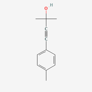 molecular formula C12H14O B3057367 2-methyl-4-(4-methylphenyl)but-3-yn-2-ol CAS No. 79756-91-5