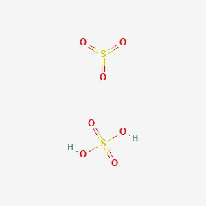 molecular formula H2SO4.O3S<br>H2O7S2 B3057394 Oleum CAS No. 8014-95-7