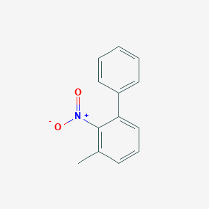 molecular formula C13H11NO2 B3057398 1,1'-Biphenyl, methylnitro- CAS No. 80182-39-4