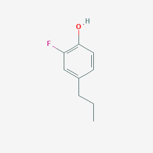 molecular formula C9H11FO B3057402 2-Fluoro-4-propylphenol CAS No. 80222-25-9