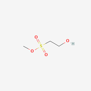 molecular formula C3H8O4S B3057472 Methyl 2-hydroxyethane-1-sulfonate CAS No. 81171-21-3
