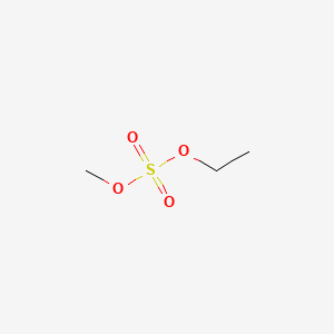 molecular formula C3H8O4S B3057487 Ethyl methyl sulfate CAS No. 814-40-4