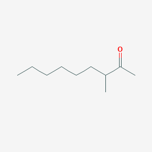 molecular formula C10H20O B3057498 3-Methyl-2-nonanone CAS No. 816-78-4