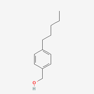 molecular formula C12H18O B3057504 4-Pentylbenzyl alcohol CAS No. 81720-37-8