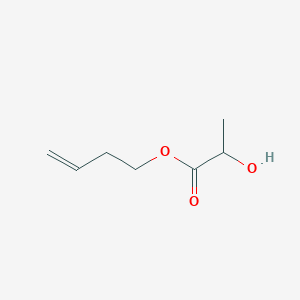 molecular formula C7H12O3 B3057545 But-3-en-1-yl 2-hydroxypropanoate CAS No. 823783-05-7