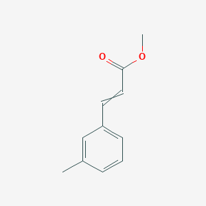 molecular formula C11H12O2 B3057550 Methyl 3-(3-methylphenyl)prop-2-enoate CAS No. 82444-40-4