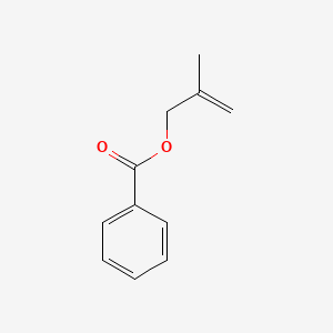 molecular formula C11H12O2 B3057604 2-methylallyl benzoate CAS No. 829-53-8
