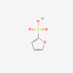 molecular formula C4H4O4S B3057607 furan-2-sulfonic acid CAS No. 82971-11-7