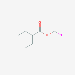 molecular formula C7H13IO2 B3057625 Iodomethyl 2-ethylbutanoate CAS No. 83141-96-2