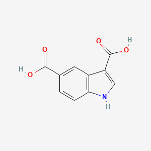 1H-indole-3,5-dicarboxylic acid