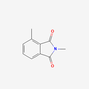 molecular formula C10H9NO2 B3057681 2,4-dimethylisoindoline-1,3-dione CAS No. 83844-42-2