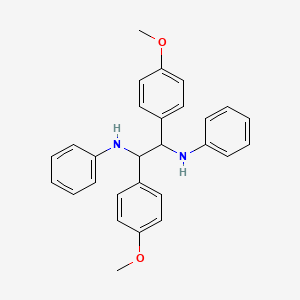 1,2-Ethanediamine, 1,2-bis(4-methoxyphenyl)-N,N'-diphenyl-