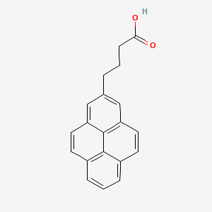 molecular formula C20H16O2 B3057741 2-Pyrenebutanoic acid CAS No. 84679-52-7