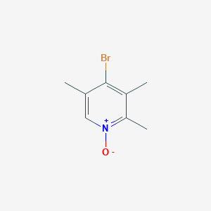 B3057760 4-Bromo-2,3,5-trimethylpyridine 1-oxide CAS No. 848694-11-1