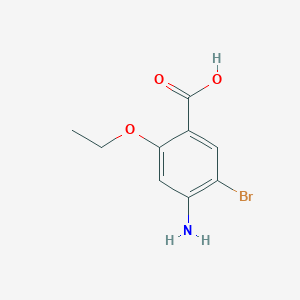 B3057767 4-Amino-5-bromo-2-ethoxybenzoic acid CAS No. 84923-73-9