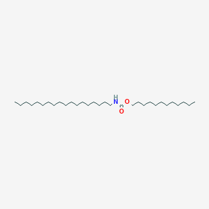 molecular formula C31H63NO2 B3057772 Dodecyl octadecylcarbamate CAS No. 84967-21-5