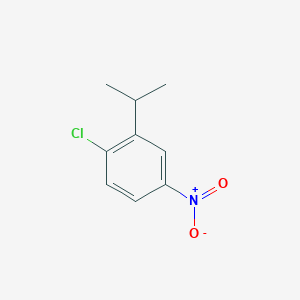 molecular formula C9H10ClNO2 B3057786 1-Chloro-4-nitro-2-(propan-2-yl)benzene CAS No. 850917-80-5