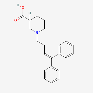 molecular formula C22H25NO2 B3057818 Skf 89976 CAS No. 85375-85-5