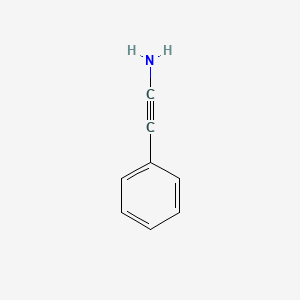 molecular formula C8H7N B3057851 2-Phenylethynamine CAS No. 85739-51-1