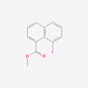 1-Naphthalenecarboxylic acid, 8-iodo-, methyl ester