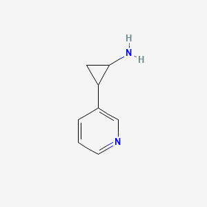2-(Pyridin-3-yl)cyclopropanamine