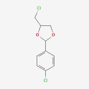 4-(Chloromethyl)-2-(4-chlorophenyl)-1,3-dioxolane