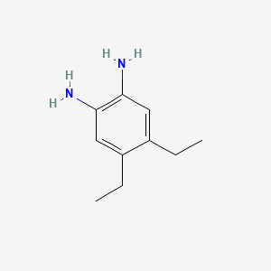 molecular formula C10H16N2 B3057963 4,5-Diethylbenzene-1,2-diamine CAS No. 86723-71-9