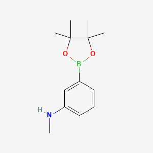 N-methyl-3-(4,4,5,5-tetramethyl-1,3,2-dioxaborolan-2-yl)aniline