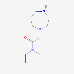 2-(1,4-diazepan-1-yl)-N,N-diethylacetamide