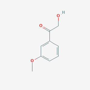 molecular formula C9H10O3 B3058044 2-Hydroxy-1-(3-methoxyphenyl)ethan-1-one CAS No. 87428-52-2