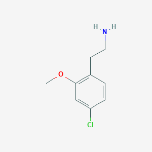 2-(4-Chloro-2-methoxyphenyl)ethanamine