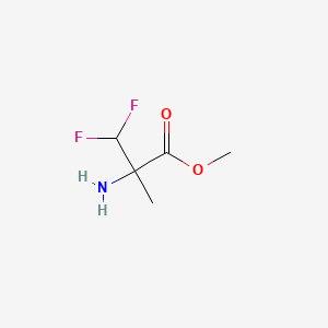 Methyl 2-amino-3,3-difluoro-2-methylpropanoate