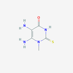 5,6-Diamino-1-methyl-2-sulfanylidenepyrimidin-4-one