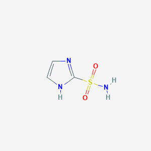 molecular formula C3H5N3O2S B3058060 1h-Imidazole-2-Sulfonamide CAS No. 875244-89-6