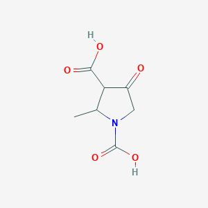 2-Methyl-4-oxopyrrolidine-1,3-dicarboxylic acid
