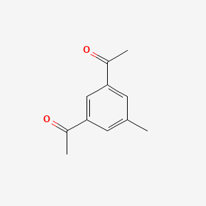 molecular formula C11H12O2 B3058064 Ethanone, 1,1'-(5-methyl-1,3-phenylene)bis- CAS No. 87533-52-6